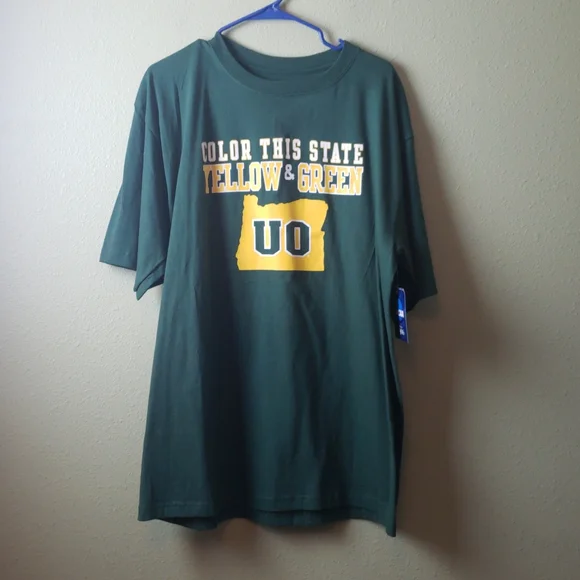 NWT University of Oregon Ducks T-shirt Size XL - Picture 1 of 5